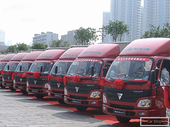 Chinese trucks today are in great demand in the global automotive market