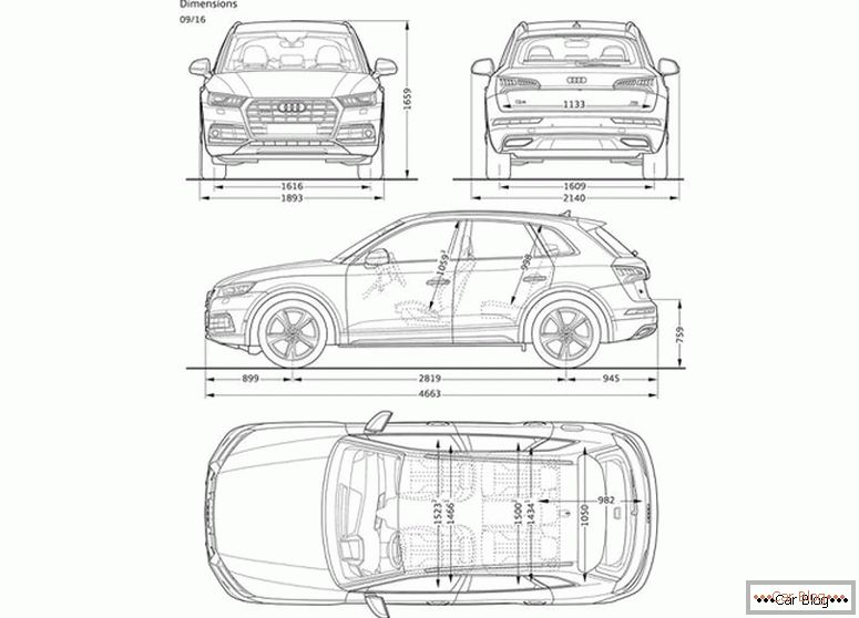 Audi Q5 Specifications