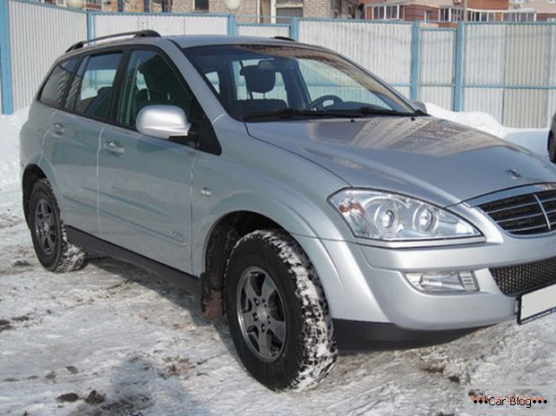 The appearance of the car SsangYong Kyron