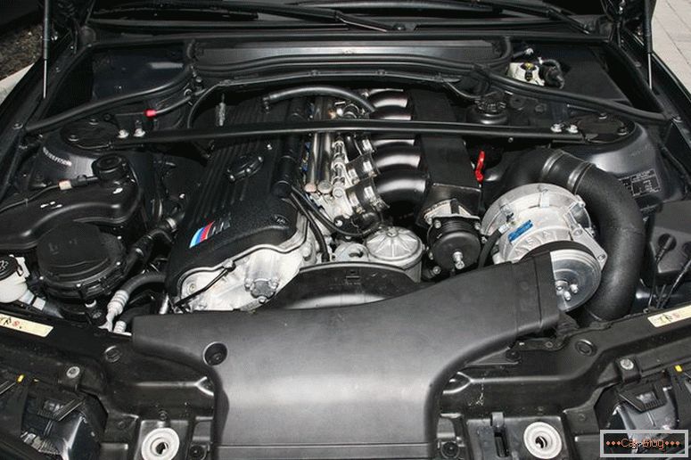BMW 3 body E46 diesel engine