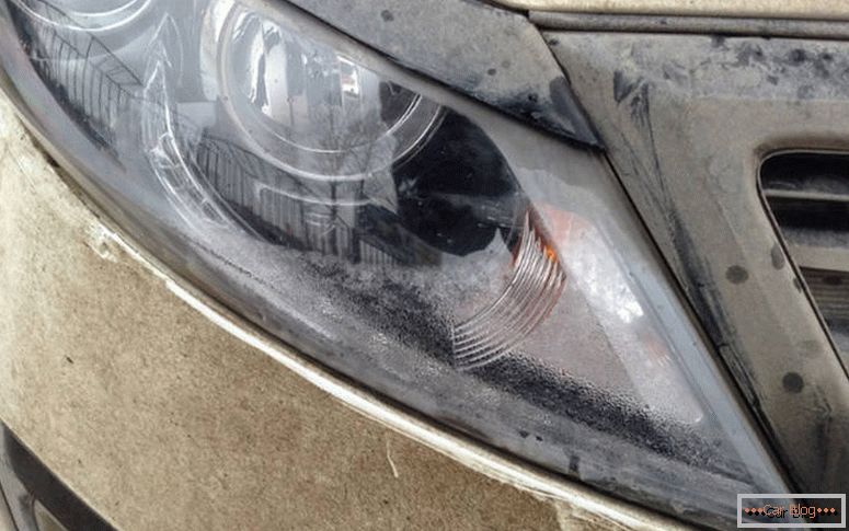 what to do if headlights mist inside a foreign car