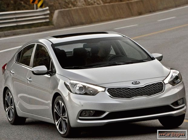 Car Kia cerate is the perfect combination of comfort and quality