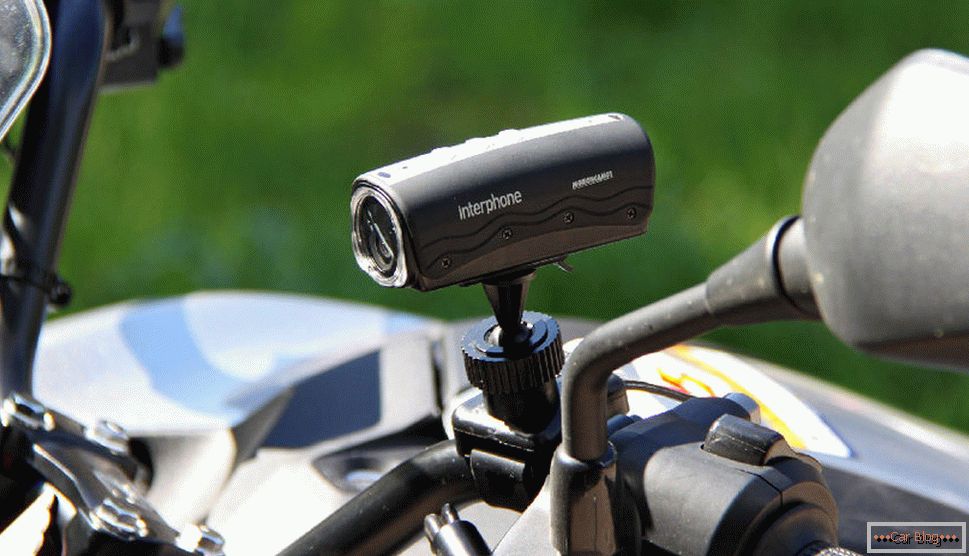 Motorcycle action camera