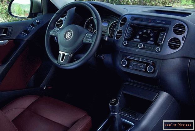 Inside the Volkswagen Tiguan