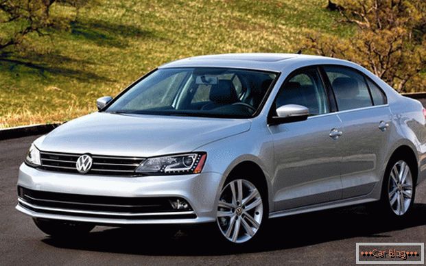 The appearance of the car Volkswagen Jetta