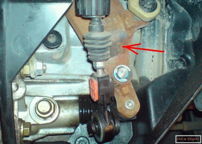Shift Lever in Ford Focus