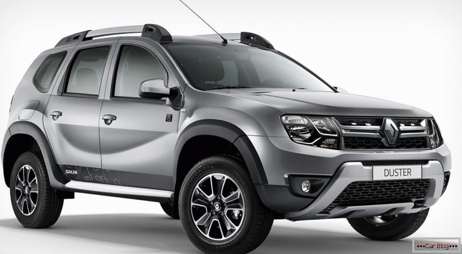 The French announced a price tag on a complete set of special versions of Duster - Dakar Edishn