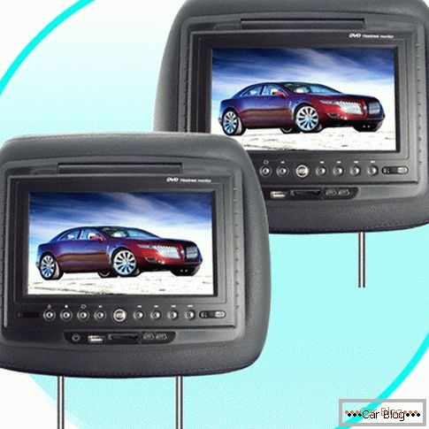How to buy a DVD system with two monitors for a car or a minivan.