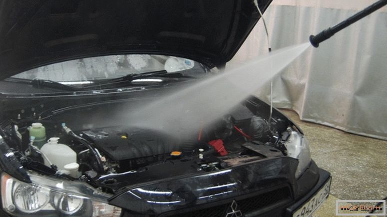 do-it-yourself engine wash