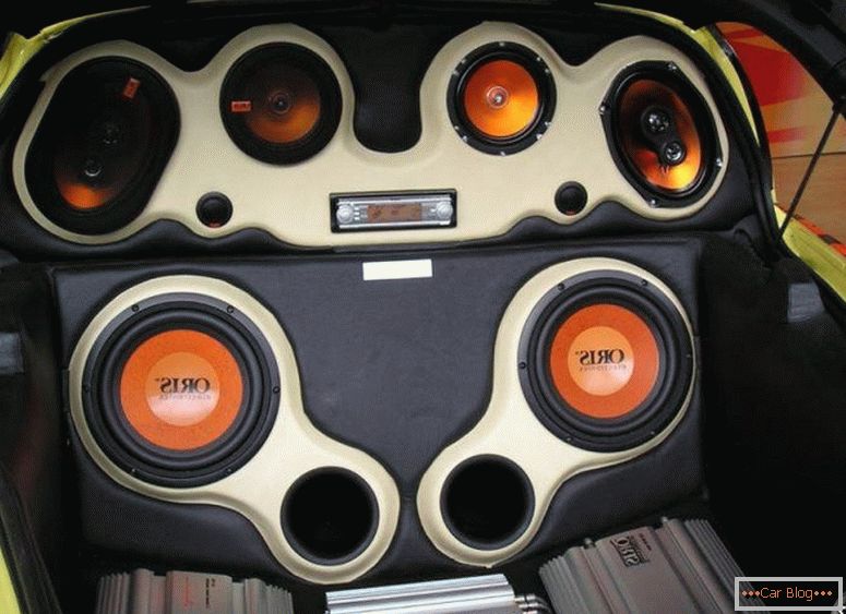 Car speaker system