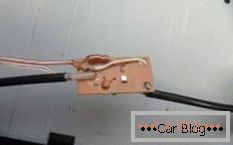 how a car tv antenna is soldered