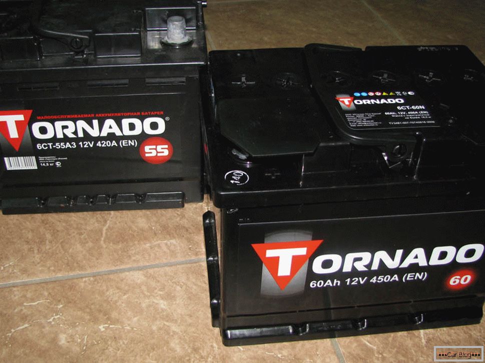 Lead Tornado Battery Type