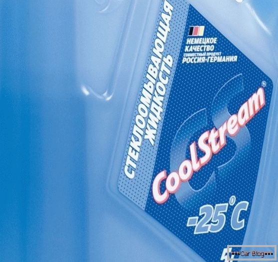 Coolstream - windshield fluid produced in Russia