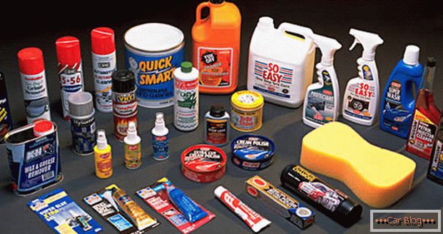 Today there is a large range of cleaning products for cars.