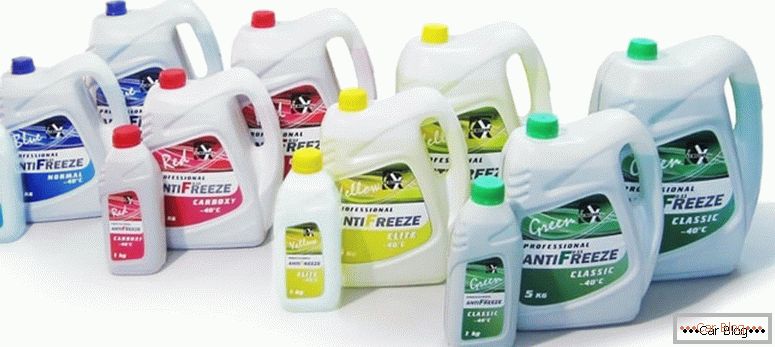 How to choose antifreeze for a car
