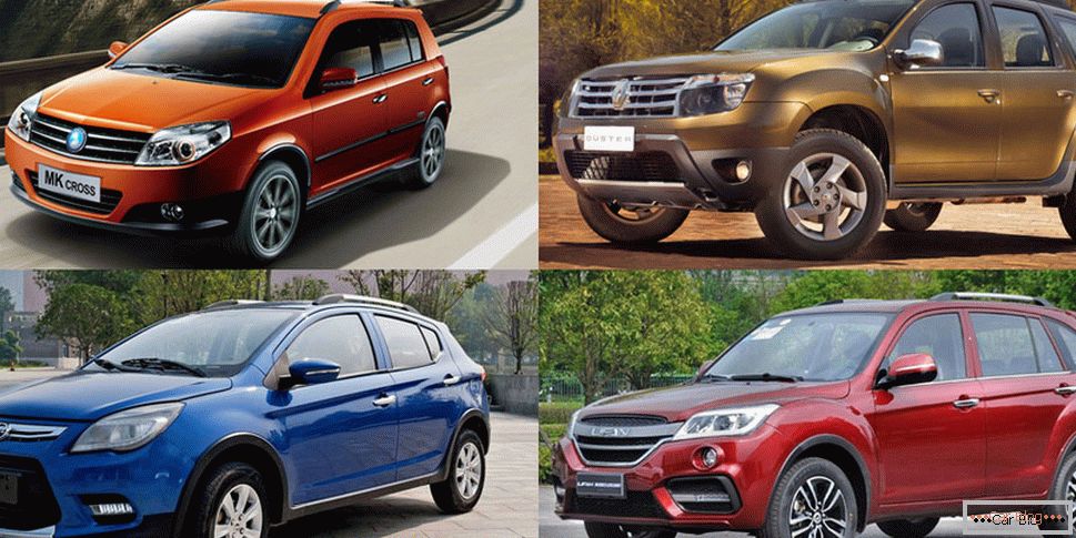 The best new crossovers for 600 thousand rubles