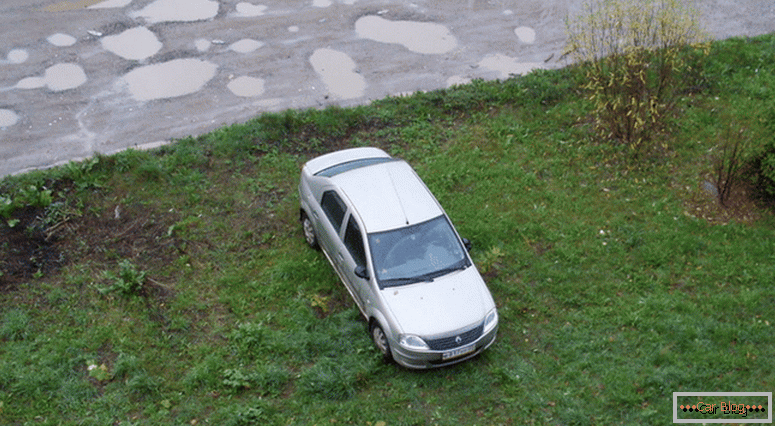 what is the penalty for parking on the lawn