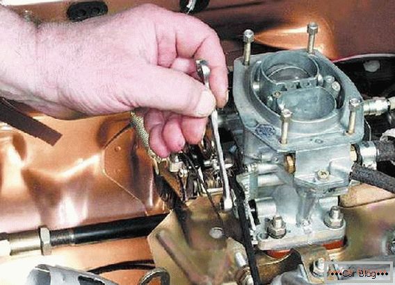 Carburetor adjustment VAZ 2108