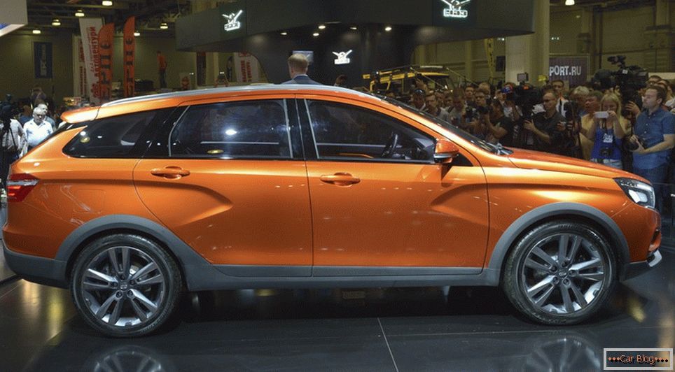 Концепт Lada Vesta Cross представили на Off-Road Show 2015