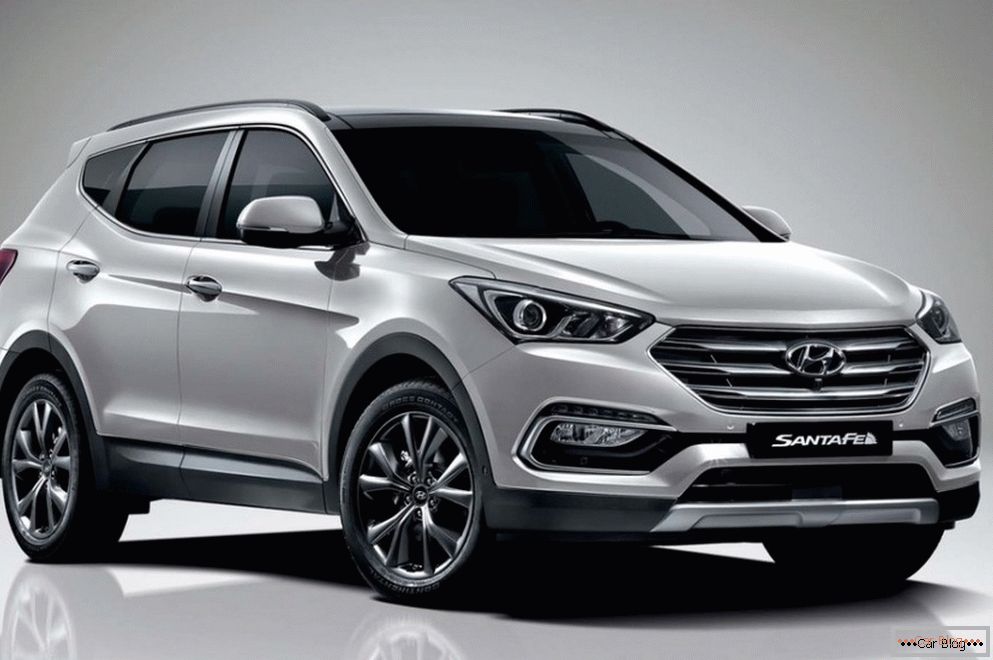 Корейцы рассекретили restyled Hyundai Santa Fe