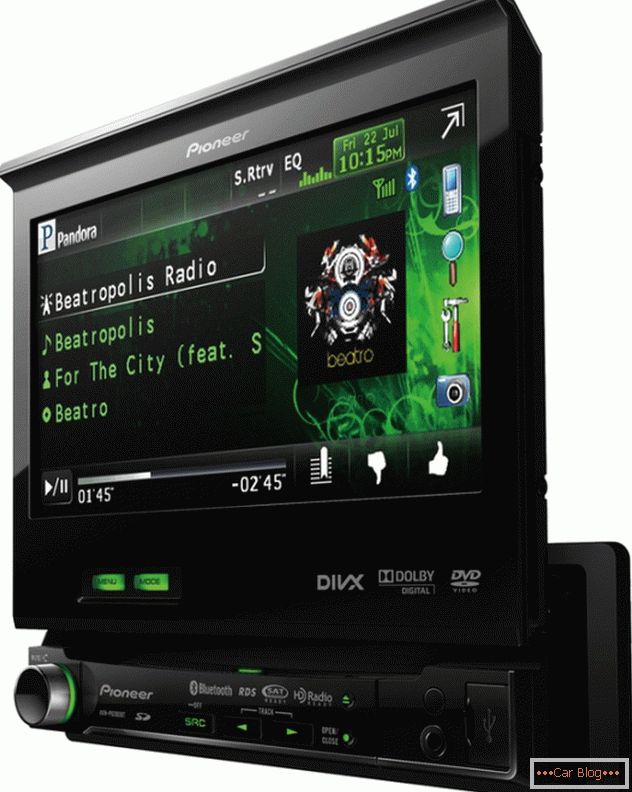 Pioneer AVH-P6300BT - radio with dvd-player