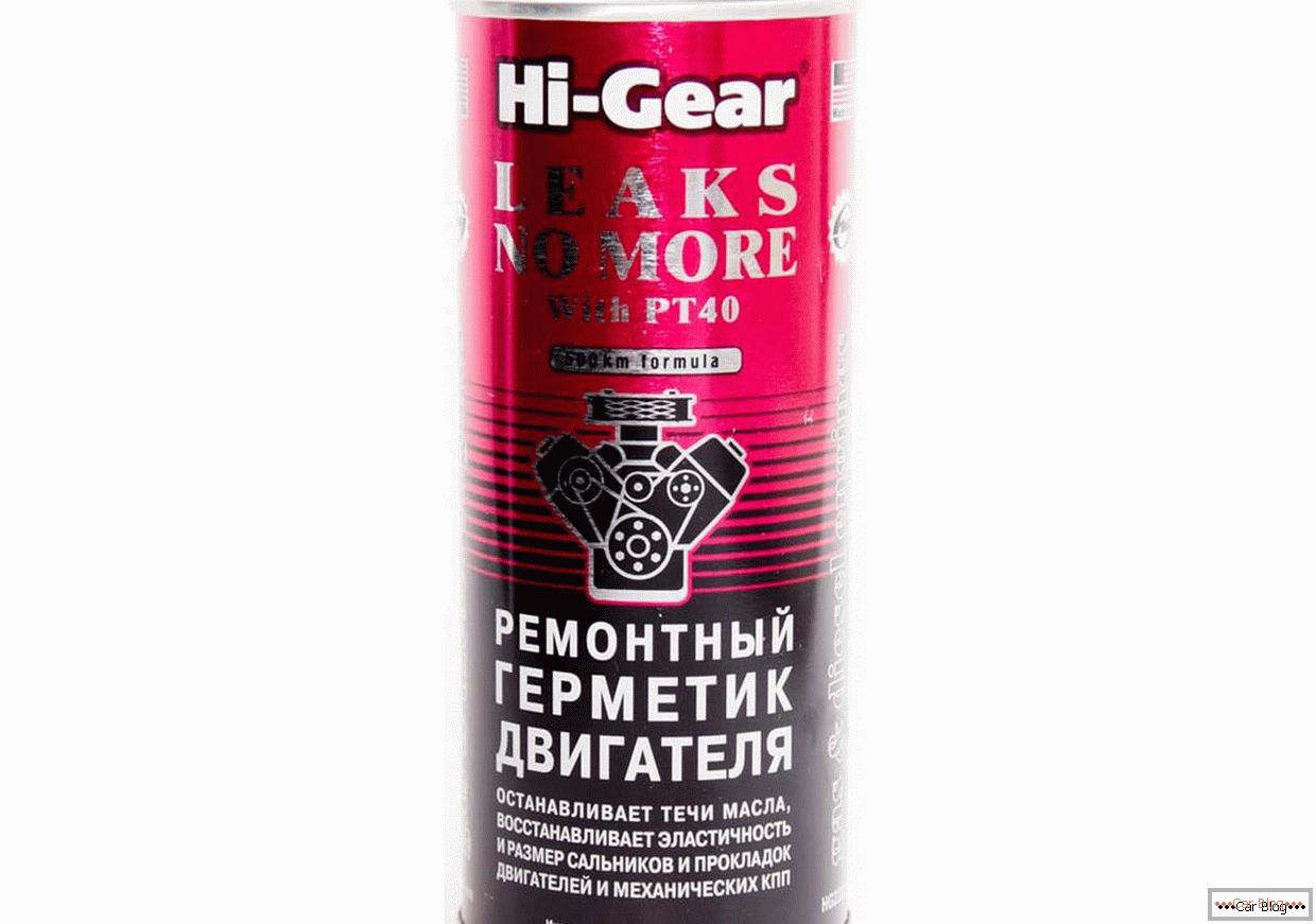 Hi-Gear repair sealant