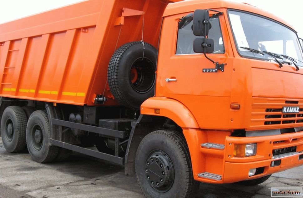 Kamaz truck full-tonnage