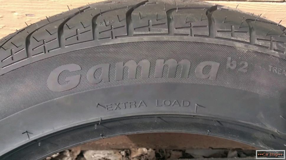Gamma B2 flight tires
