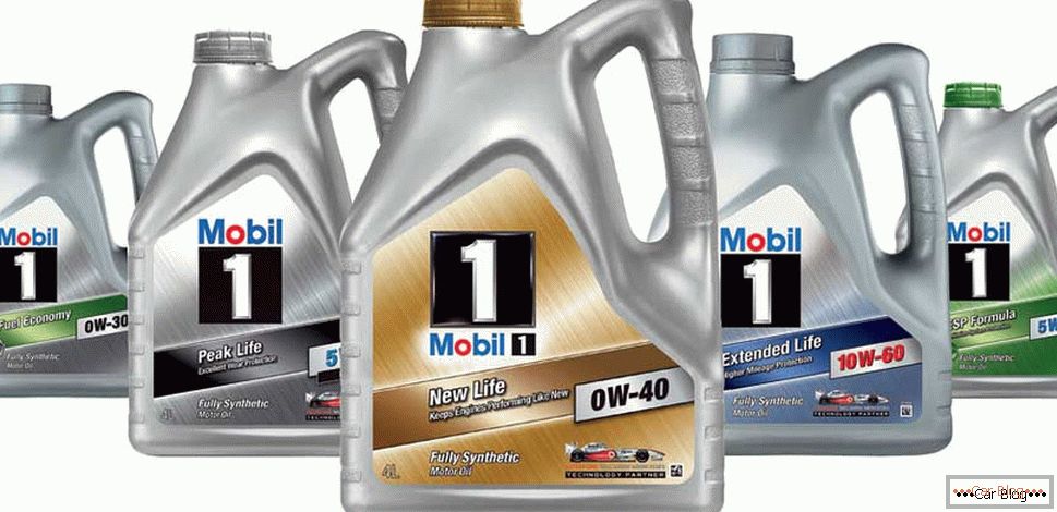 Mobil engine oil