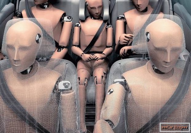 All drivers should use seat belts.