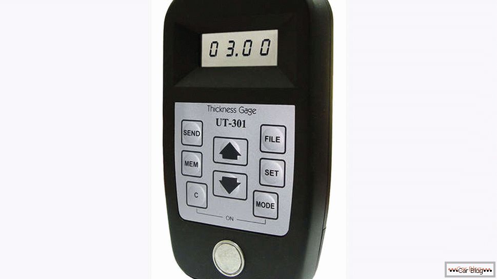 Ultrasonic type thickness gauge