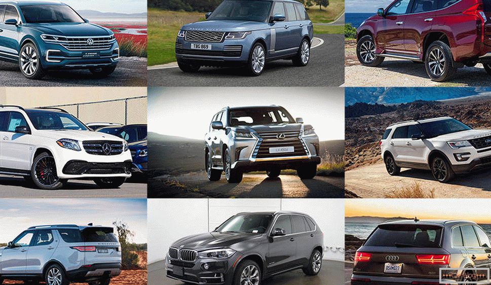 Ranking of the best SUV 2018
