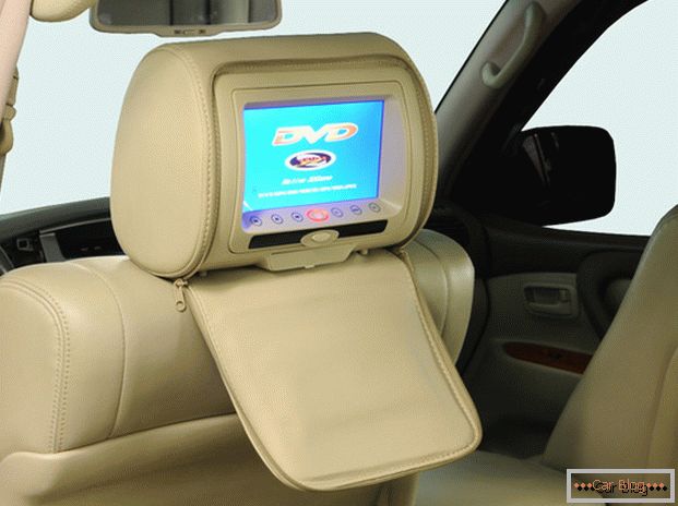 Headrests with a monitor fit into any interior cabin
