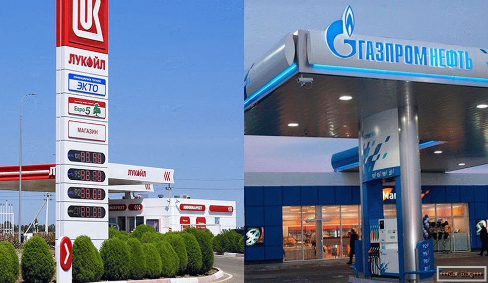 Which gas station is better: Lukoil or Gazpromneft
