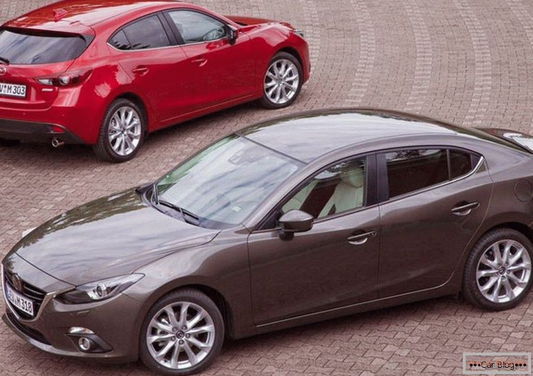 New Mazda 3 sedan and hatchback