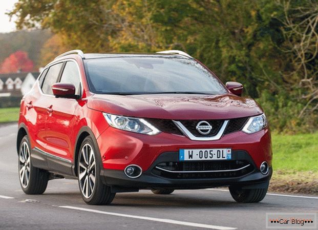 The appearance of the car Nissan Qashqai