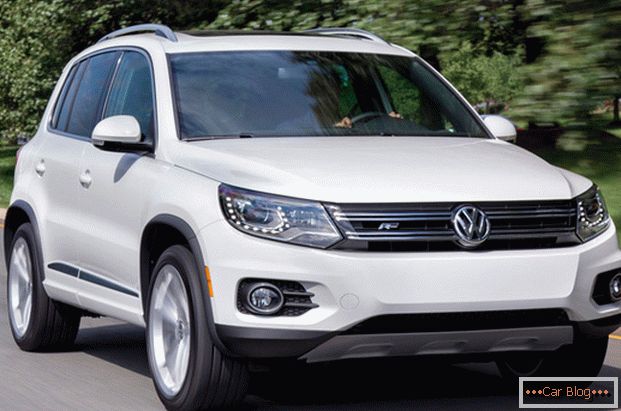 The appearance of the car Volkswagen Tiguan