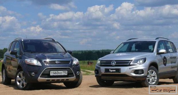 Ford Kuga and Volkswagen Tiguan - crossovers that combine style and reliability