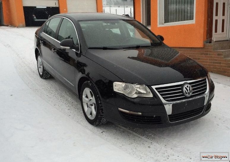 The appearance of the Volkswagen Passat B6 20006