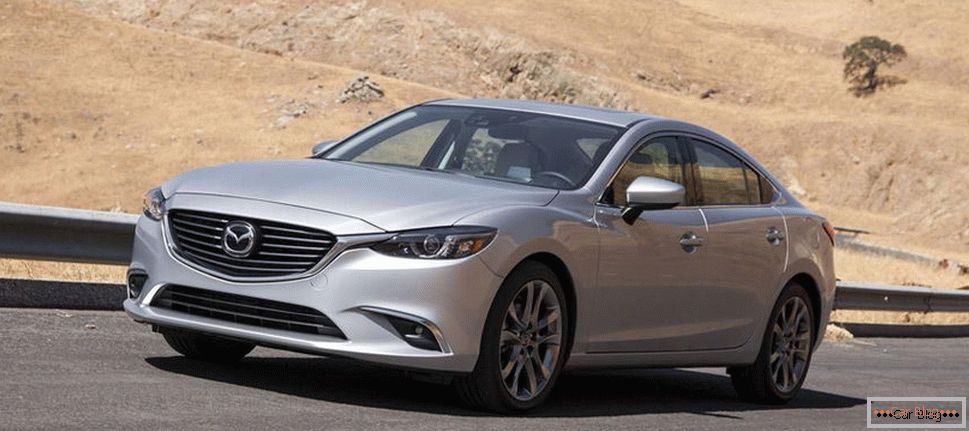 The appearance of the car Mazda 6