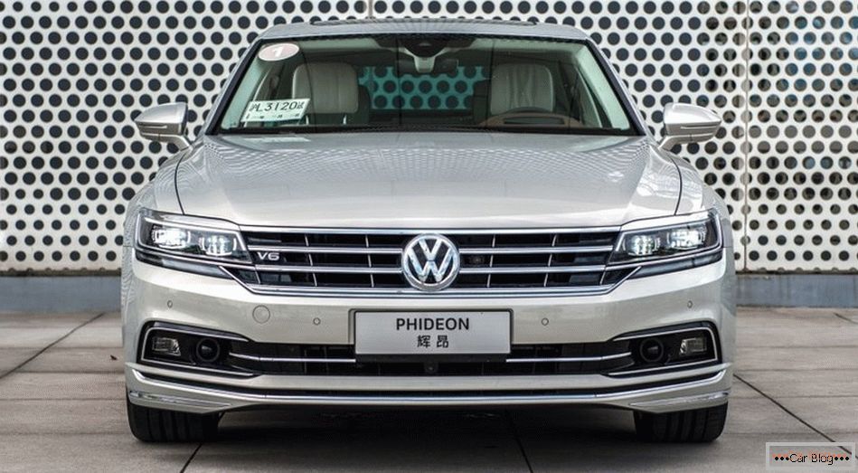 Немцы начали продавать китайцам Volkswagen Phideon