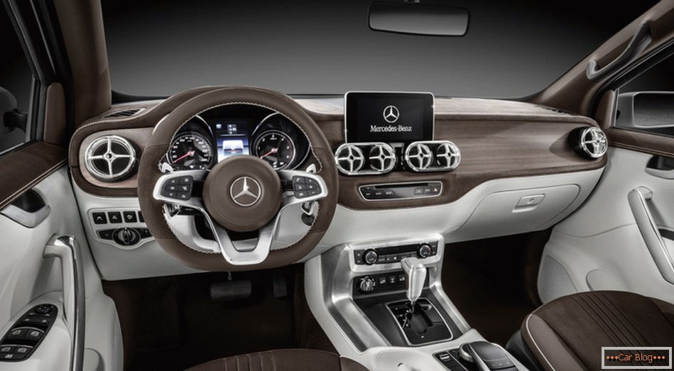 Немцы представили концепт нового пикапа Mercedes-Benz X-Class