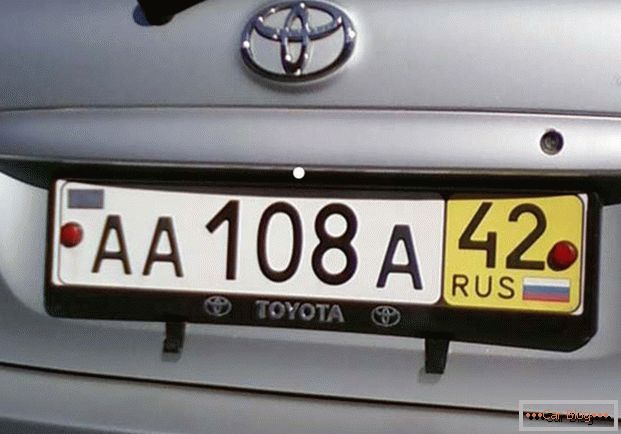 Transit numbers are issued for the period of auto registration