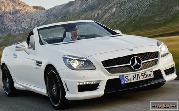 Mercedes SLK car