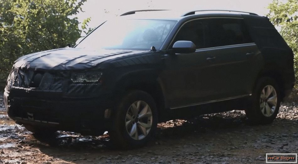 The new Volkswagen Teramont crossover is being tested in the US