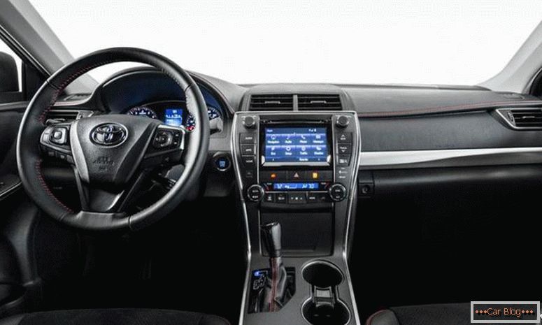 New Toyota Camry interior