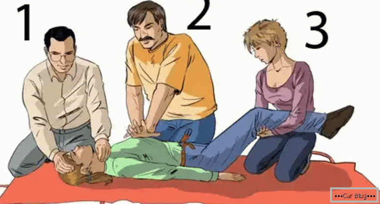 how is first aid in case of an accident