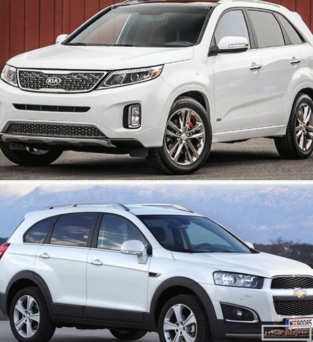 Chevrolet Captiva and Kia Sorento - which crossover is better?
