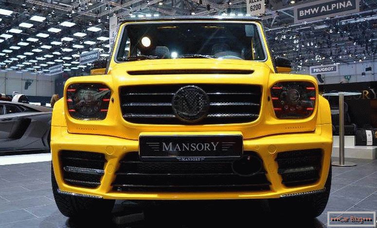 Tuning Mercedes-Benz G 63 AMG from Mansory Gronos
