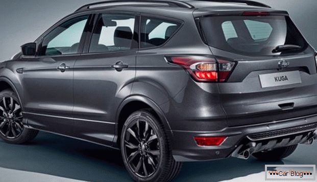 The appearance of the car Ford Kuga 2 restyling
